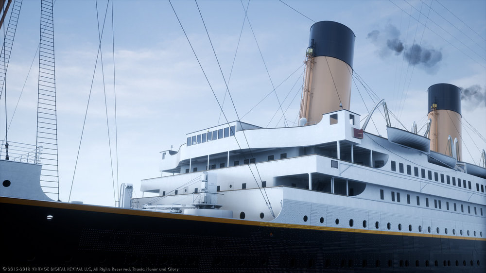 Titanic Honor And Glory - roblox britannic sinking game