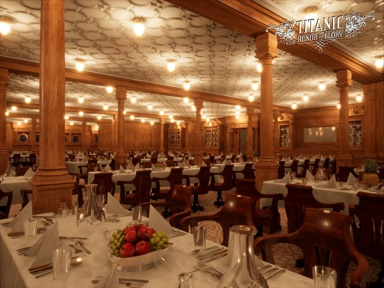 Second Class Dining Saloon (A) 15 units sold.
