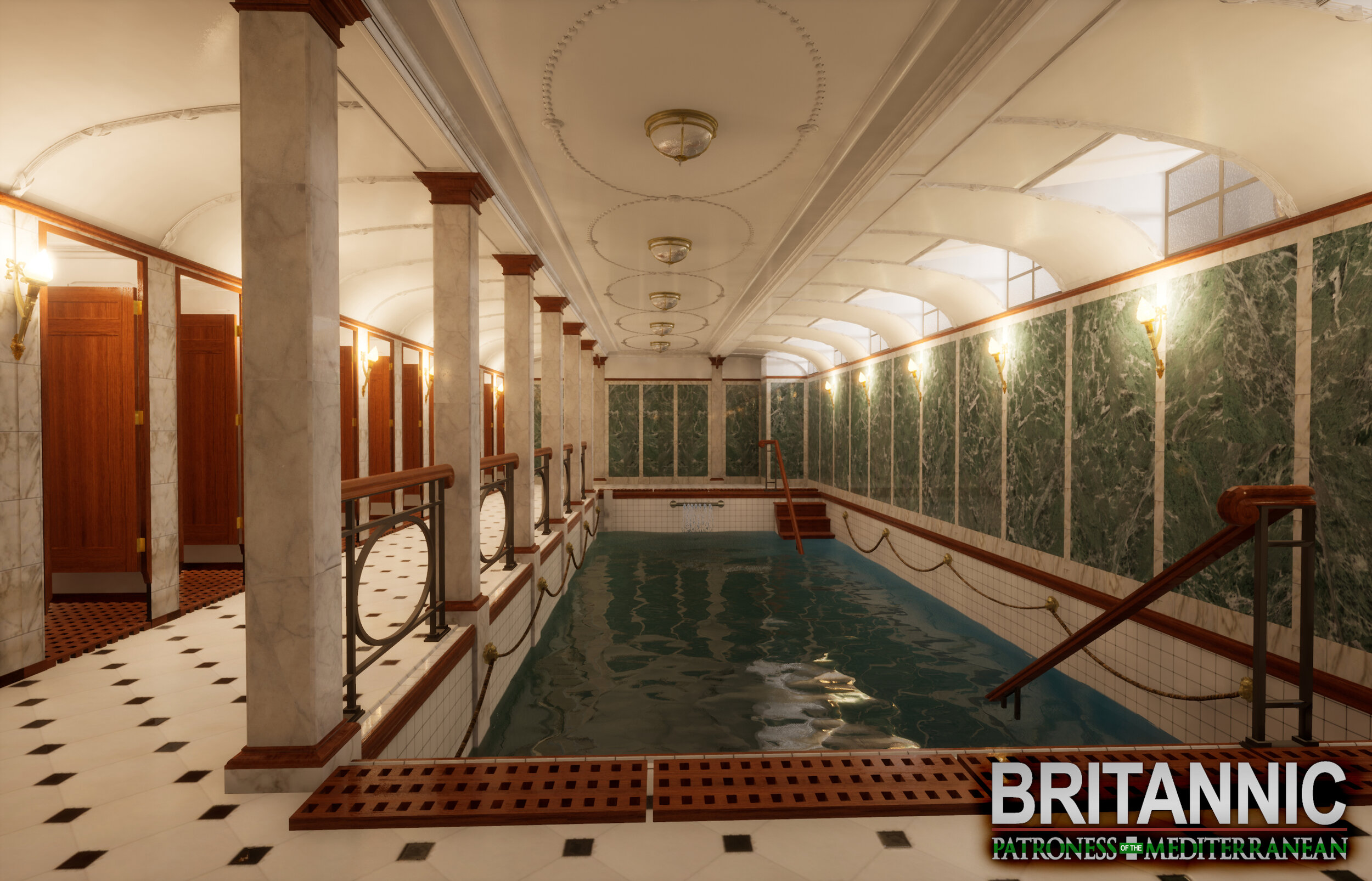 Britannic Patroness Of The Mediterranean Titanic Honor And Glory