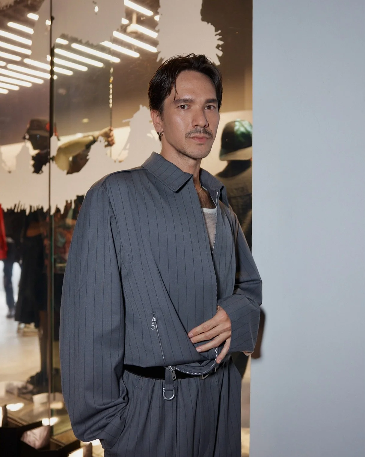 MAHALO to my @adidasy3 @yohjiyamamotoofficial fam!

I had the most encouraging conversation with my former boss at Yohji. He told me how surprised (in the best way) he was to see me on the event&rsquo;s talent sheet, after being an employee of his al
