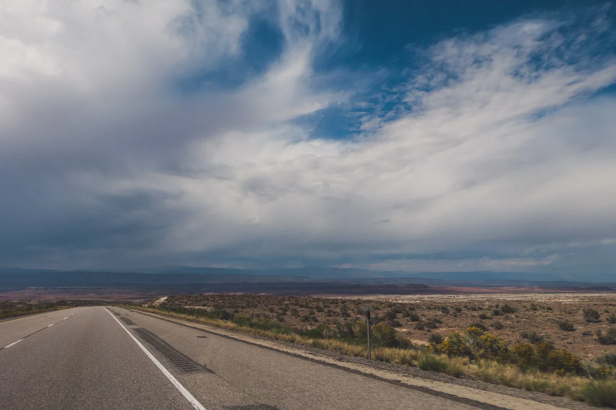 The loneliest highway, US-50.