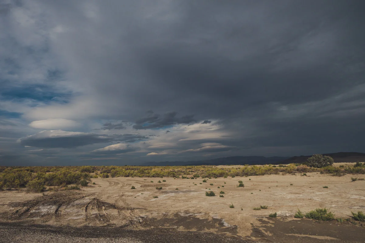 The loneliest highway, US-50.
