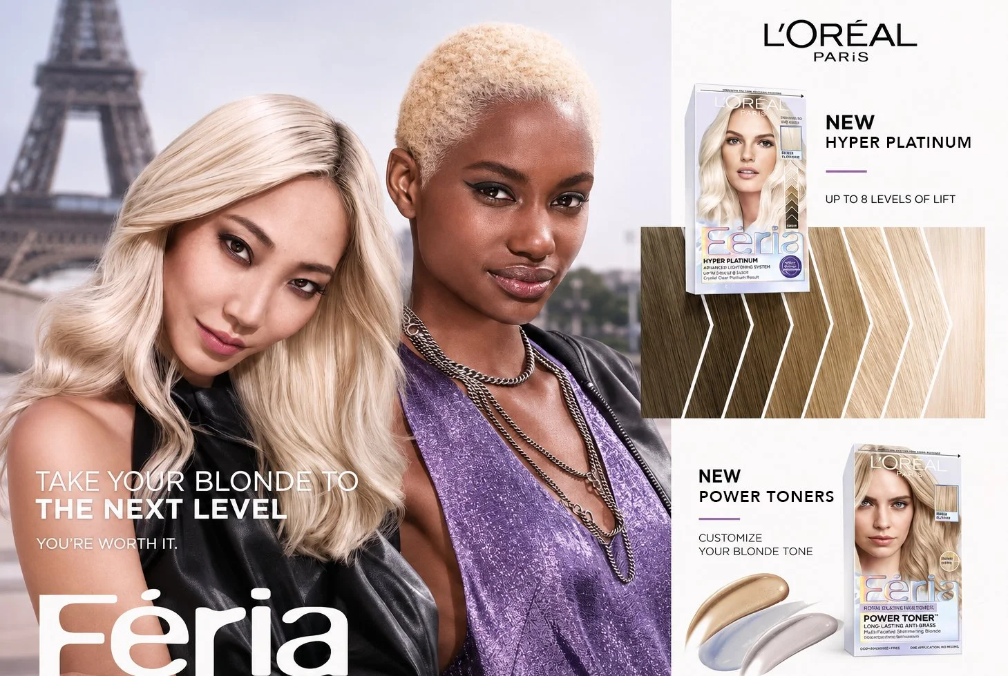 L'Oréal Paris Féria PRINT