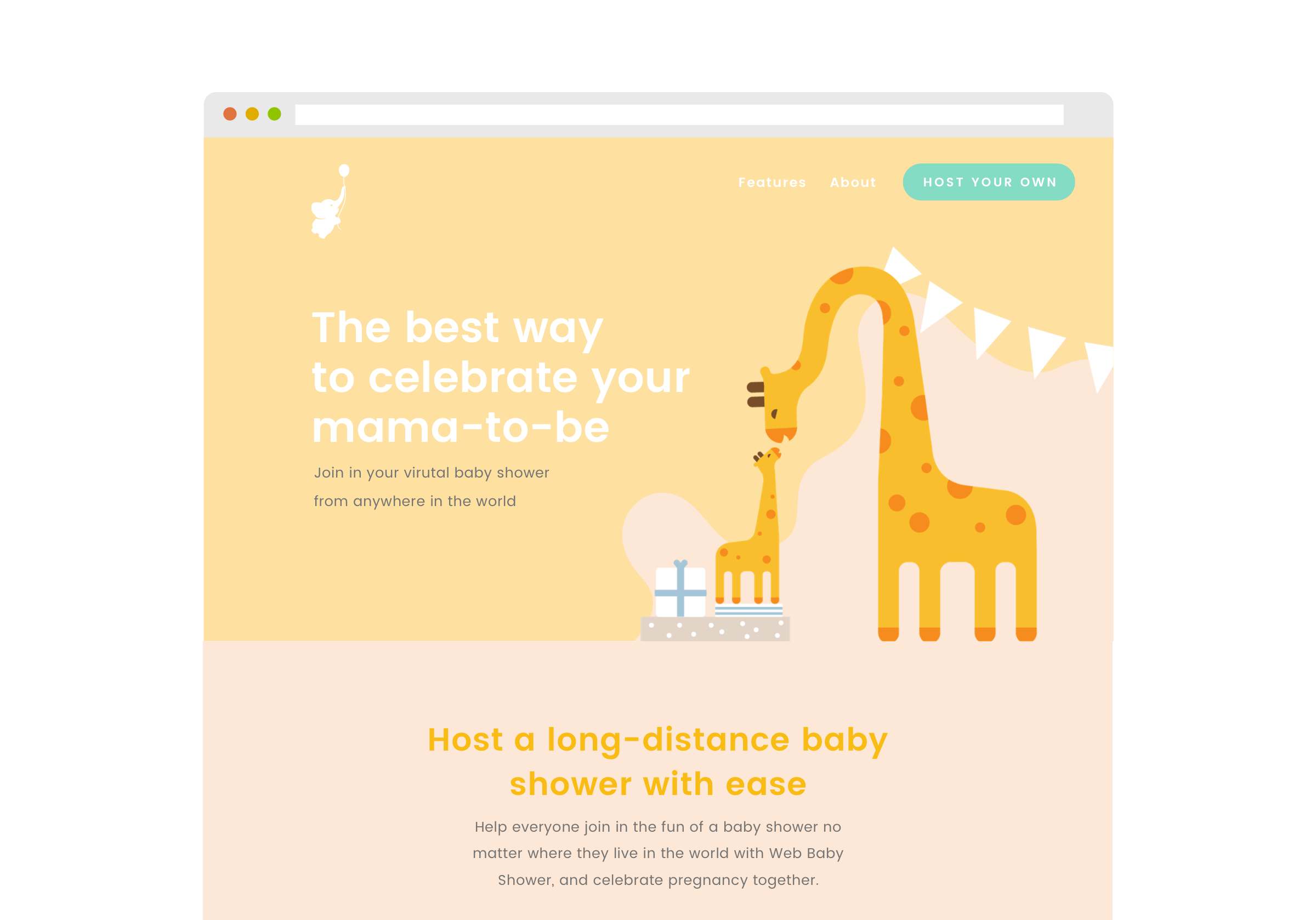 Web Baby Shower Daisy Aylott