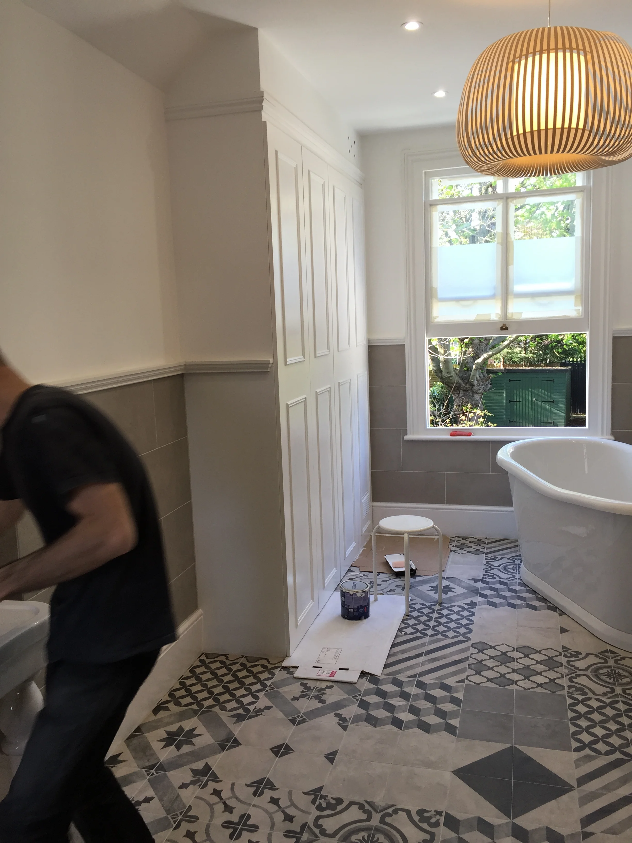 Finishing touches to our latest design...