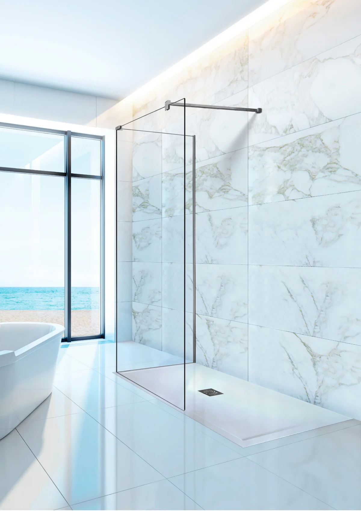 5 +1 reasons to choose a stone-resin tray over acrylic