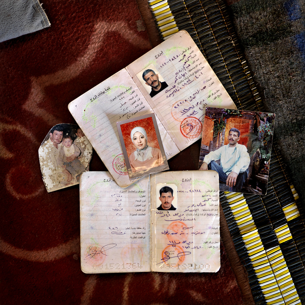 Photo's of Iyman's sons and daughter who got killed in the Syrian war by bombings and a sniper.