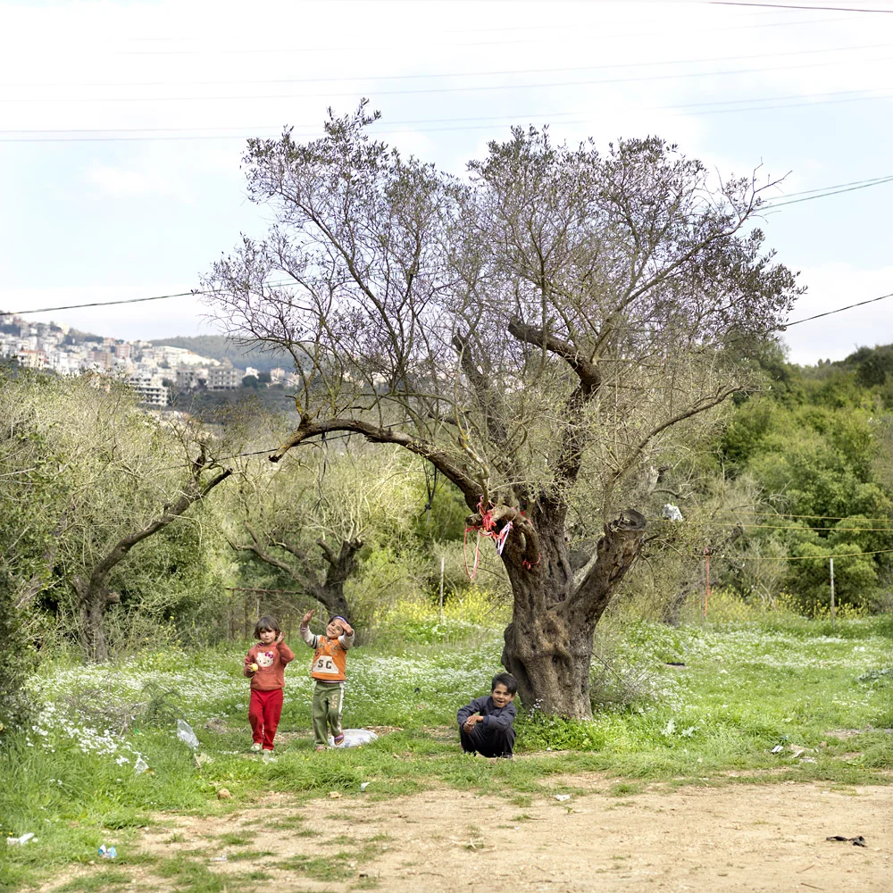 Children coming back from the school