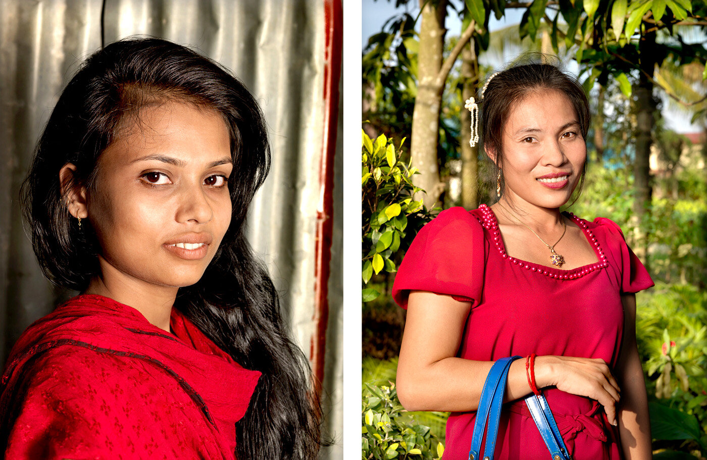   Portraits  of garment workers for Clean Cloth Campaign |  Bangladesh and Cambodia  