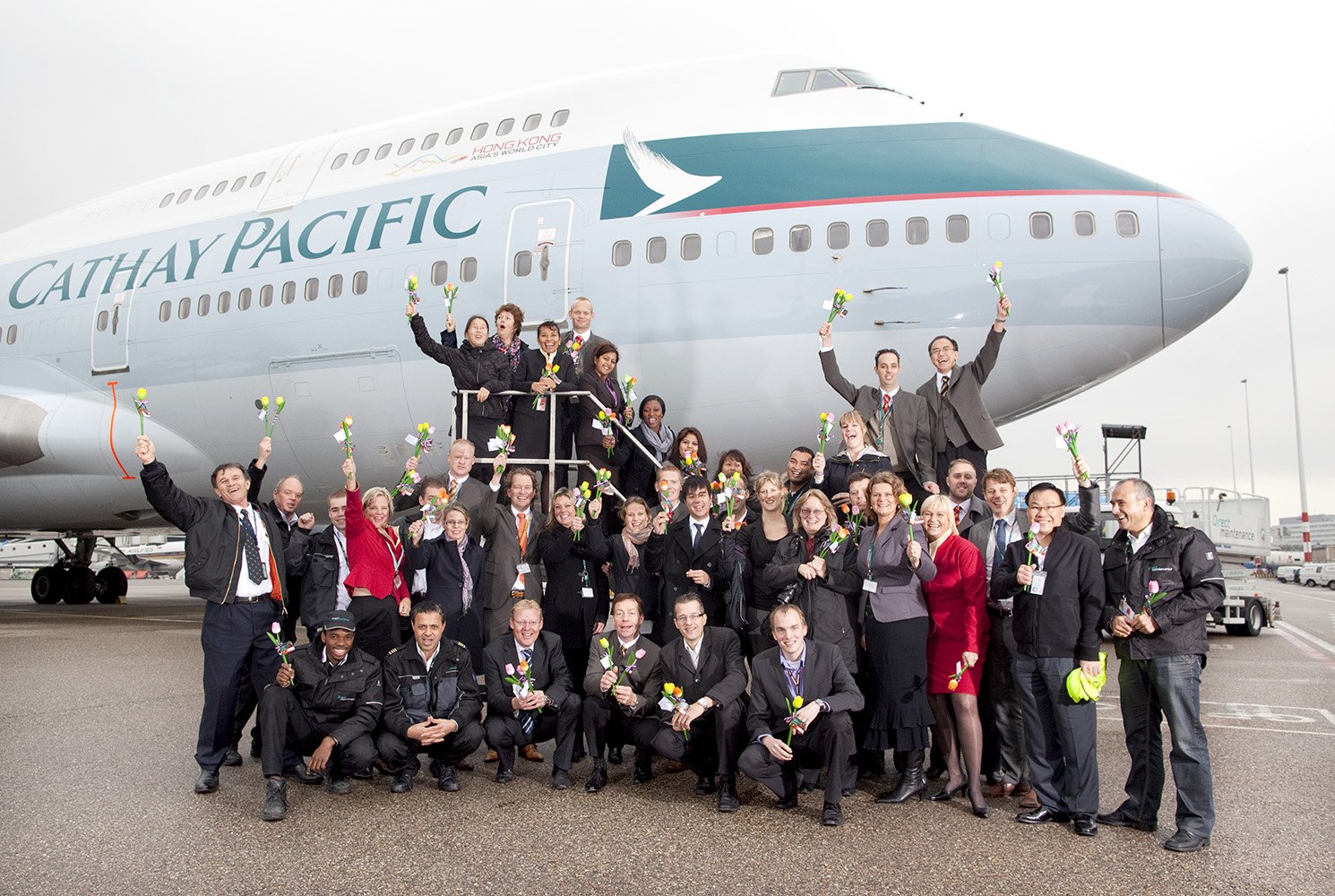  Cathay Airways |  Group portraits various clients 