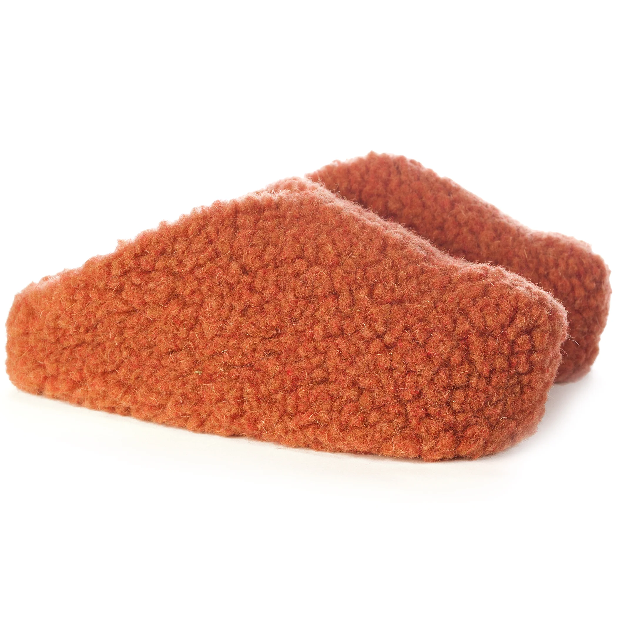 wool mule slippers