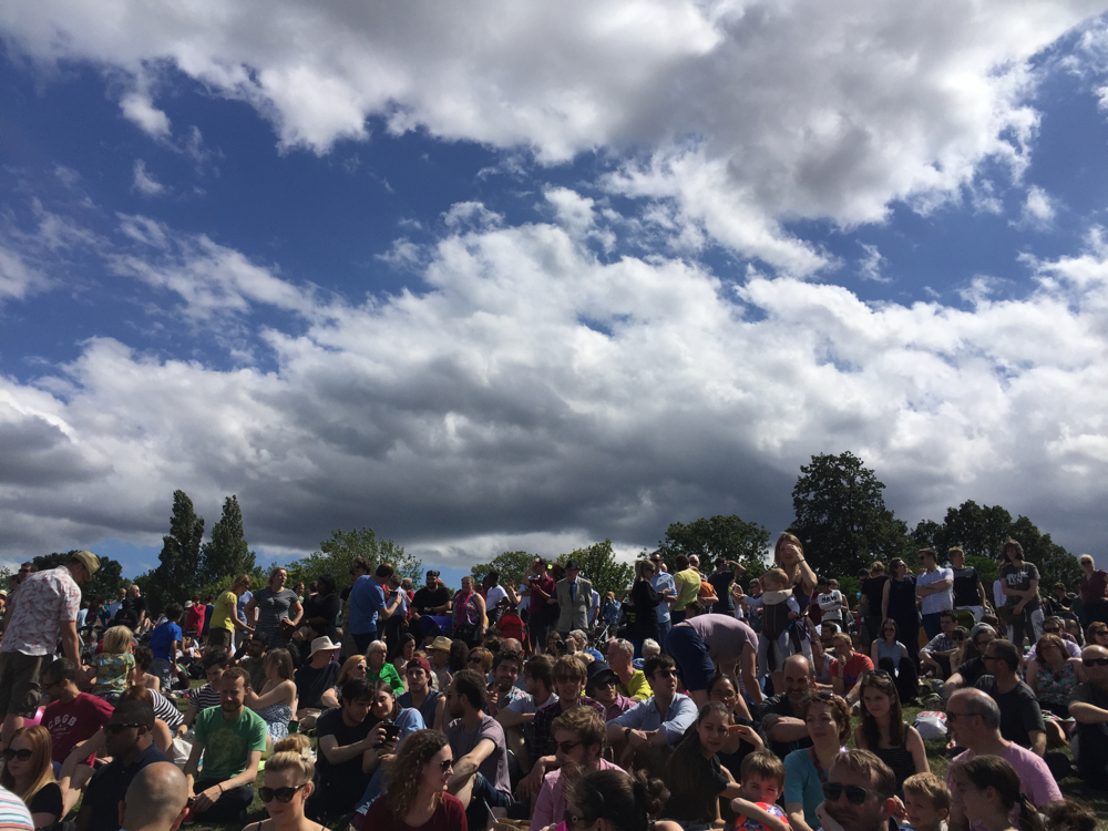 July, London: Brockley mass photo!