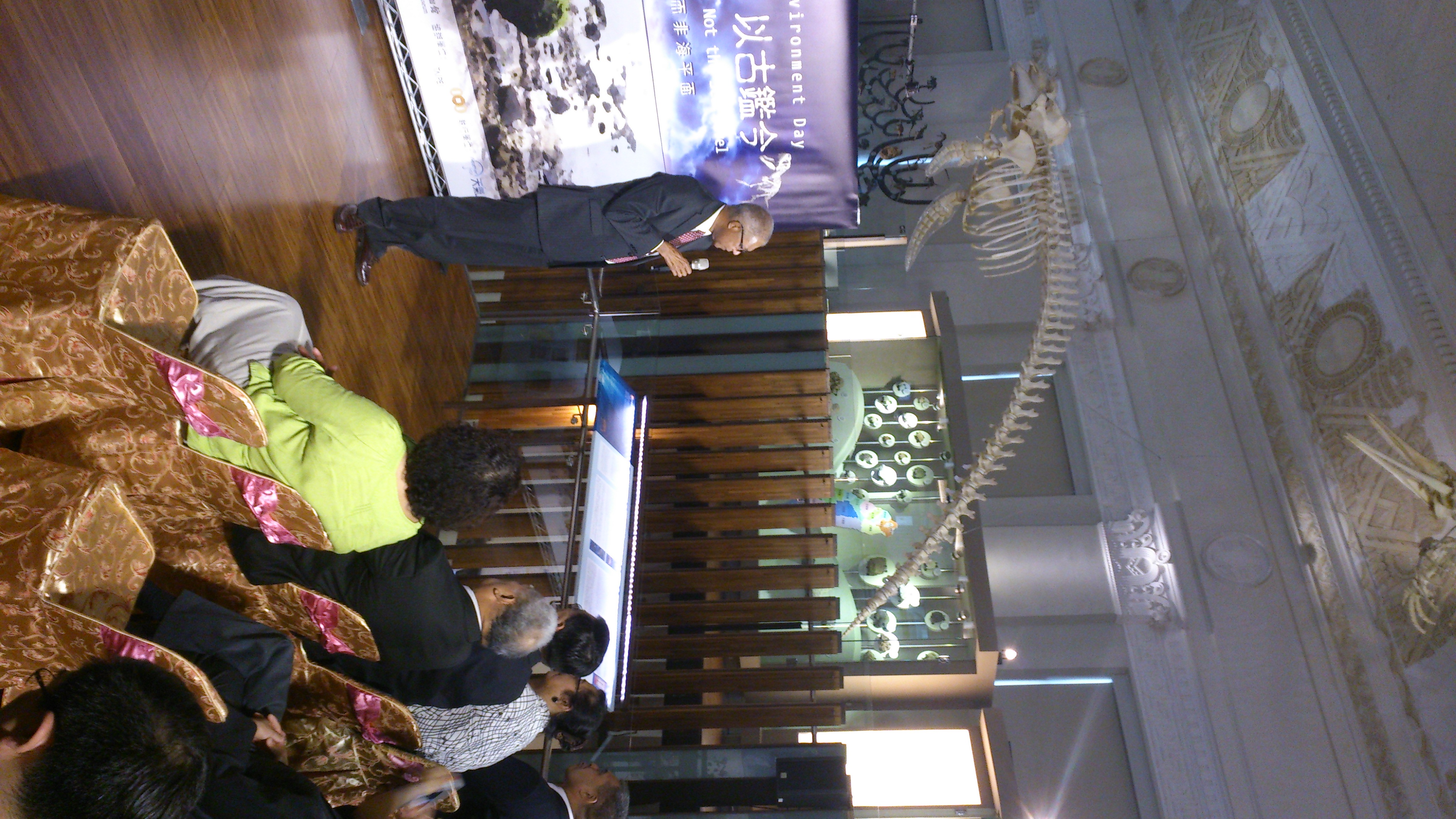 Representative Karaisitiani Naligabasaga Vuibau from the Fiji Trade and Tourism Representative Office/斐濟駐華貿易暨觀光代表辦事處代表鄔凱瑞