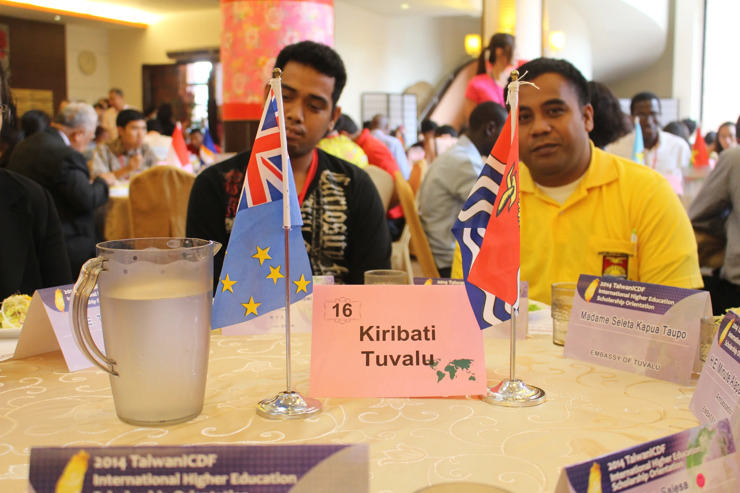 Students from Kiribati/來自吉里巴斯之學生