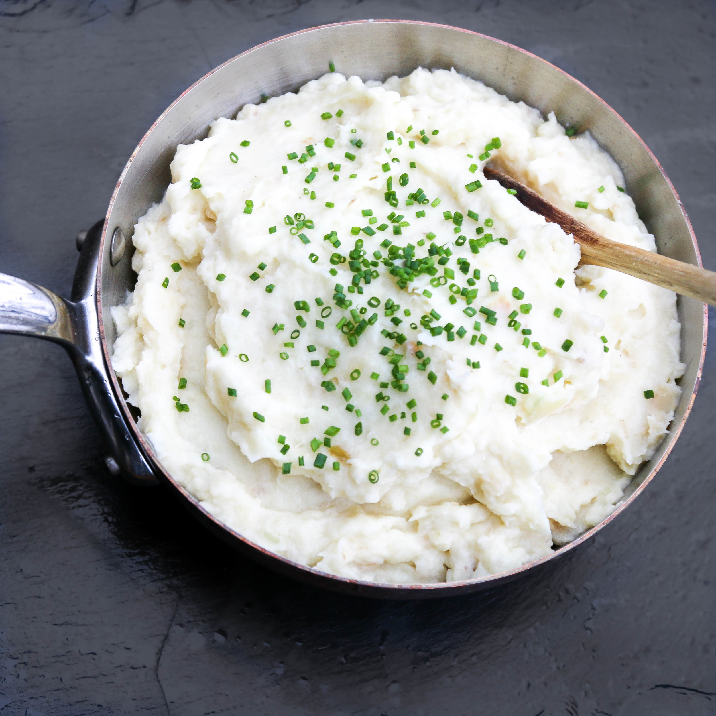 The Hungry Hounds— Buttermilk Celery Root Mashed Potatoes