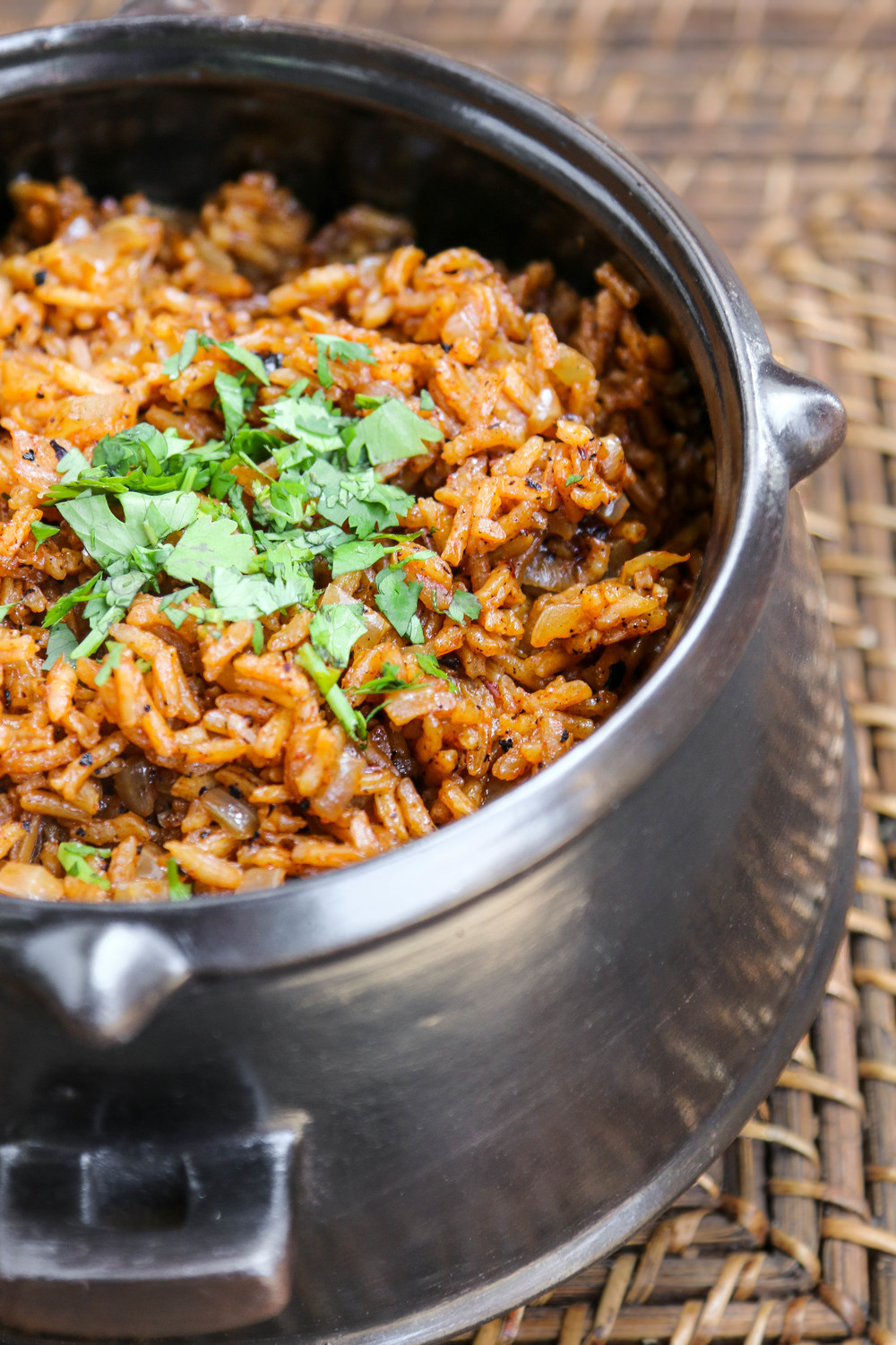 The Hungry Hounds— Charred Ancho Mexican Red Rice