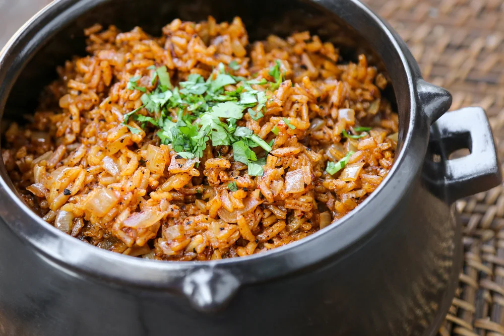 The Hungry Hounds— Charred Ancho Mexican Red Rice