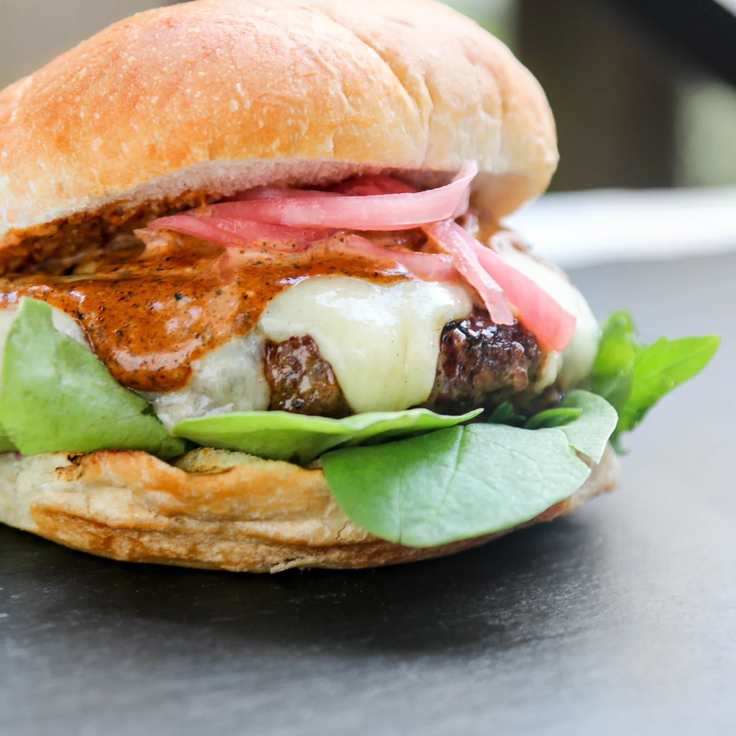 Smokey Ancho Cheddar Burgers