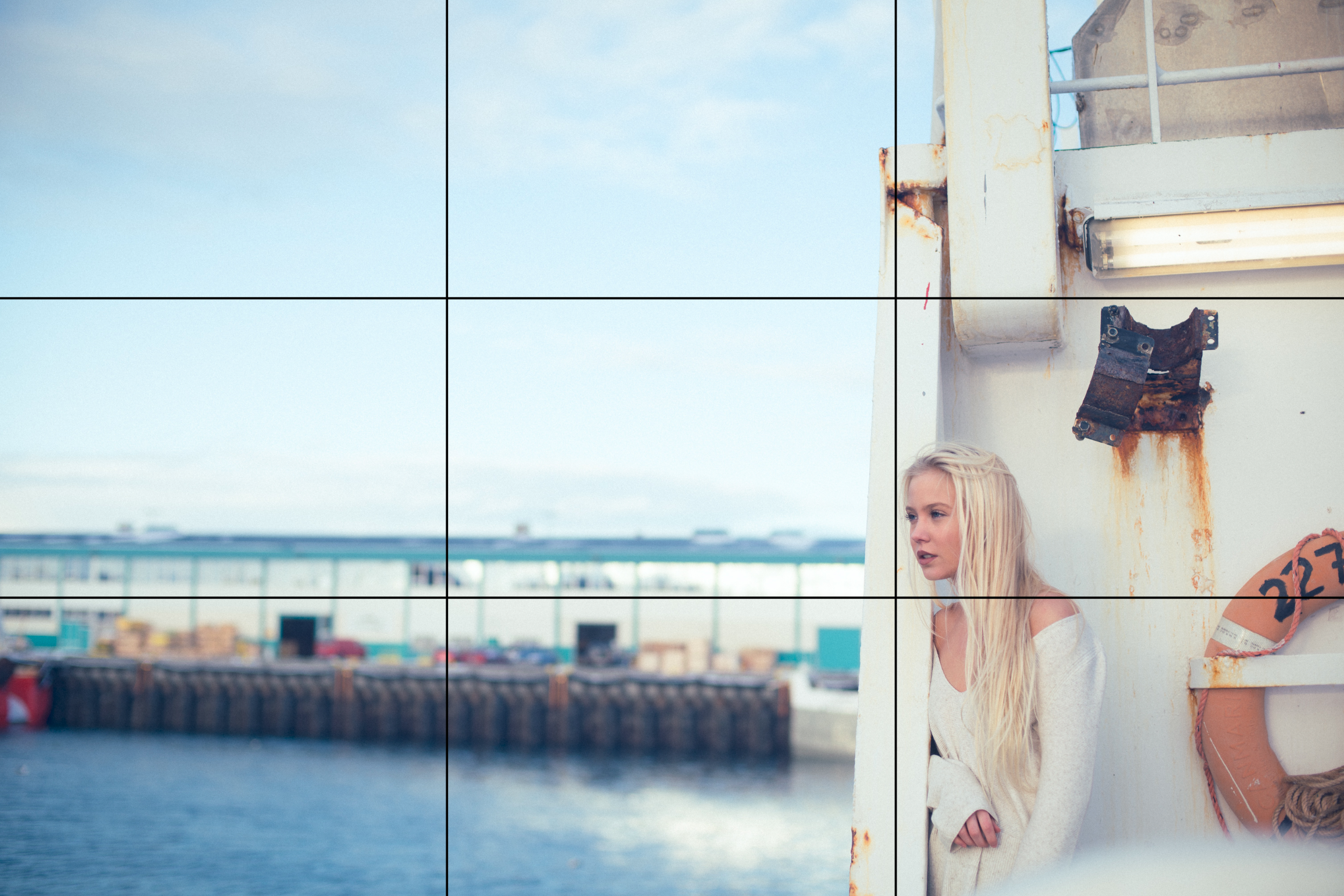Gudlaug, an example of Rule of Thirds