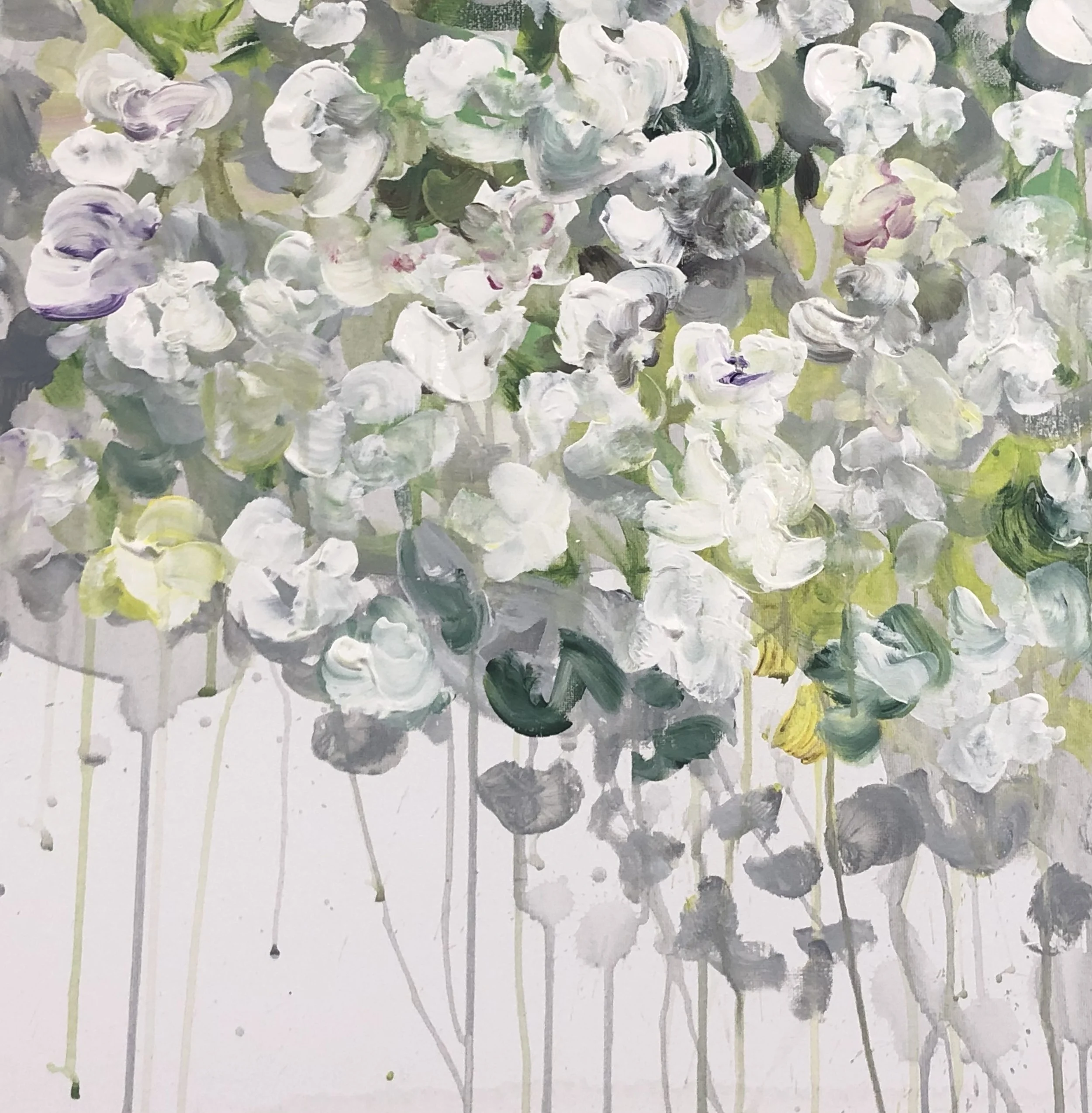 "Little Green, she's a non-conformer" (Original Painting) 30x24"