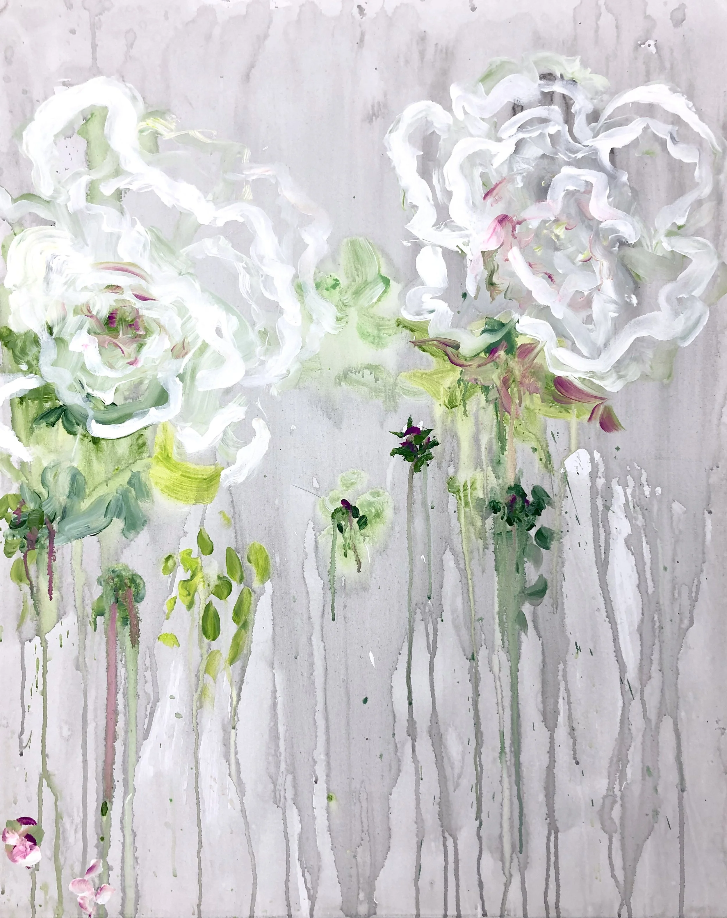 "Quivering" (Duo set Originals) 40x32"(x2)