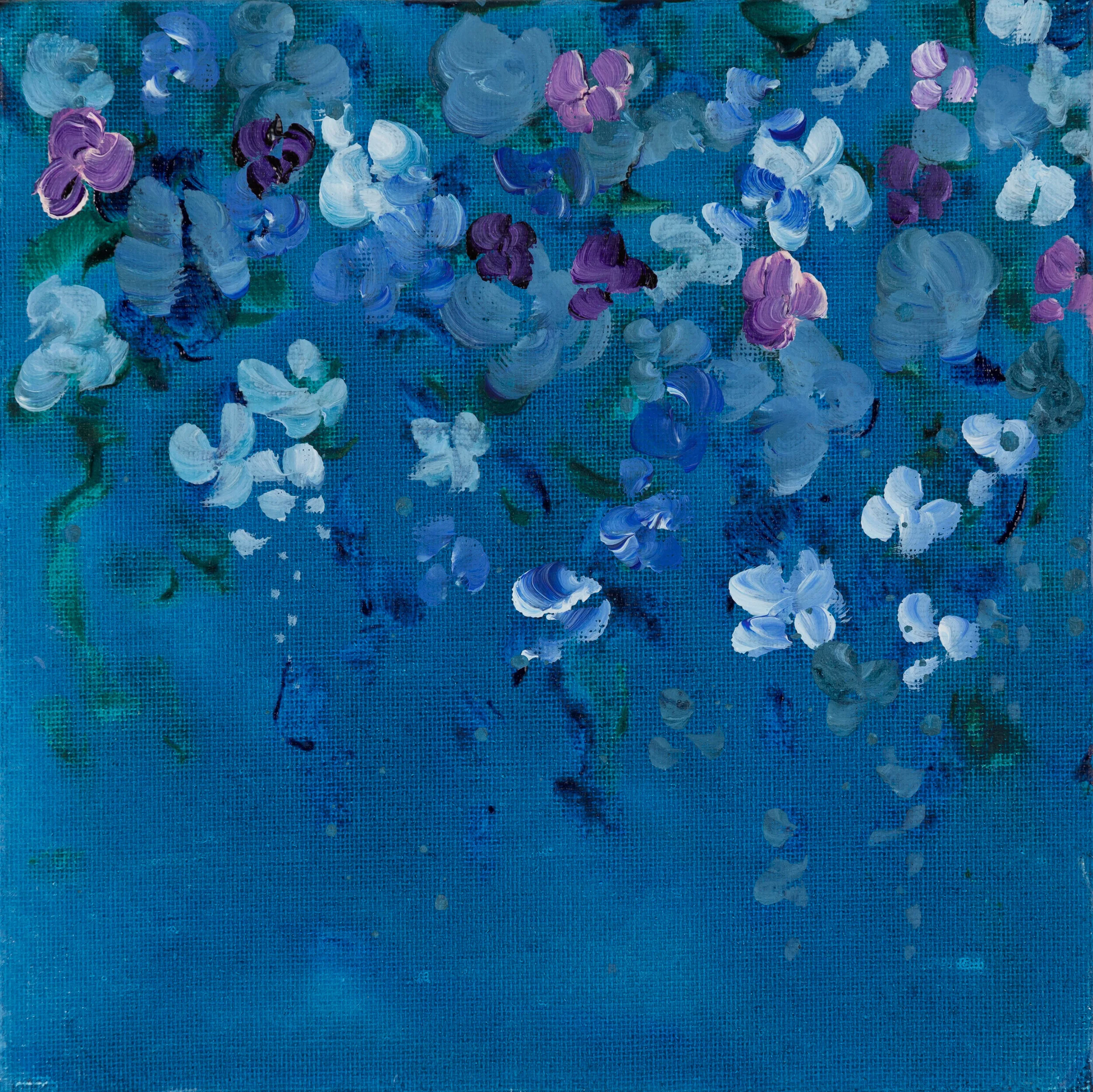 "Cold Clean Light 2" (Original Painting) 44x44cm