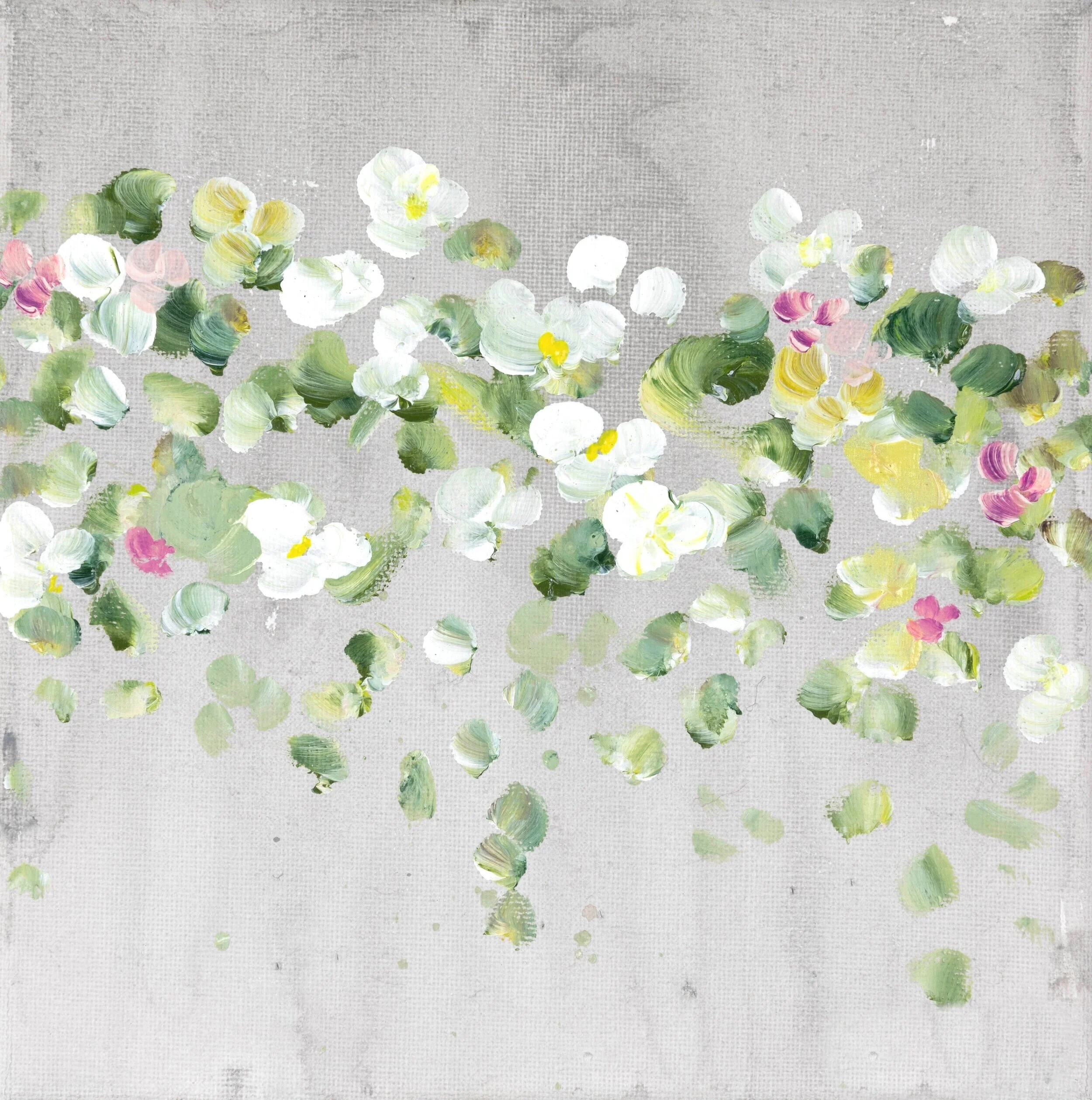 "Shelter as we go 2" (Original Painting) 44x44cm