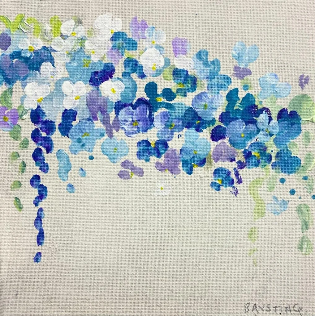 "Down to us" (Original Painting) 44x44cm