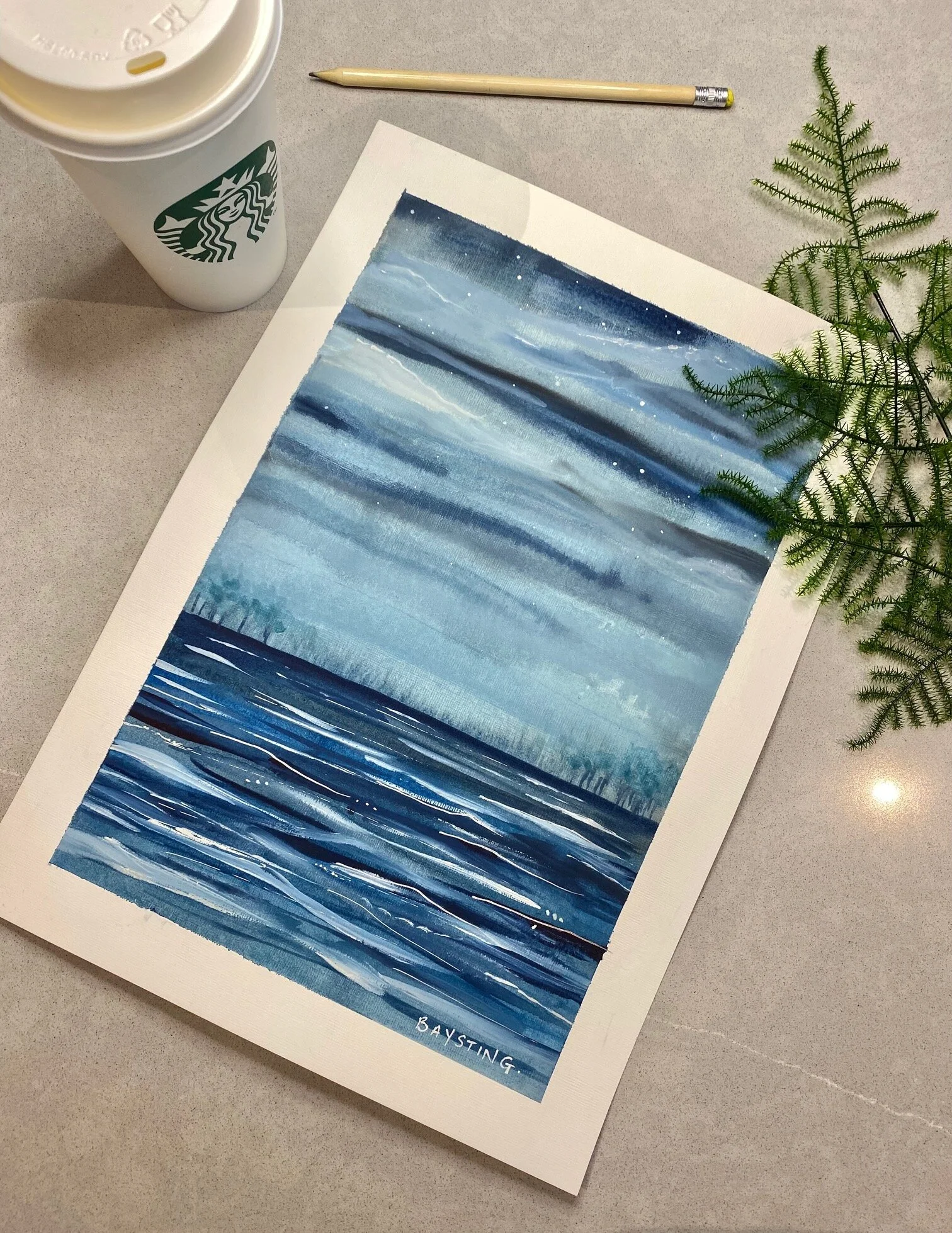 "Teach Me How To Shine" (original painting)