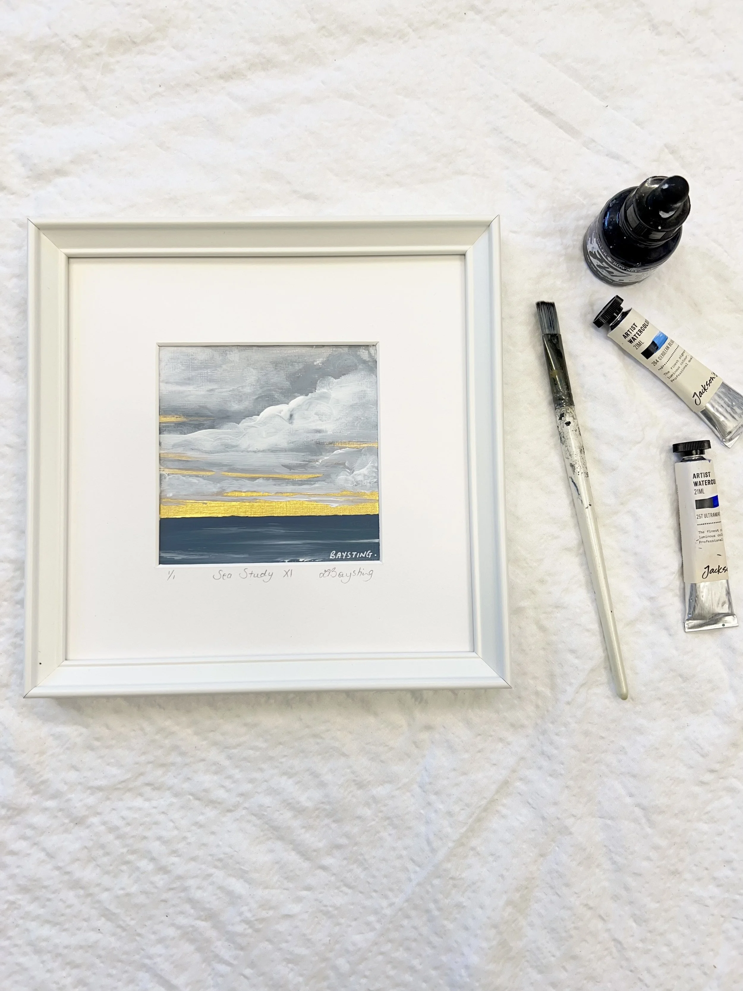 "Sea Study XI" - original framed painting