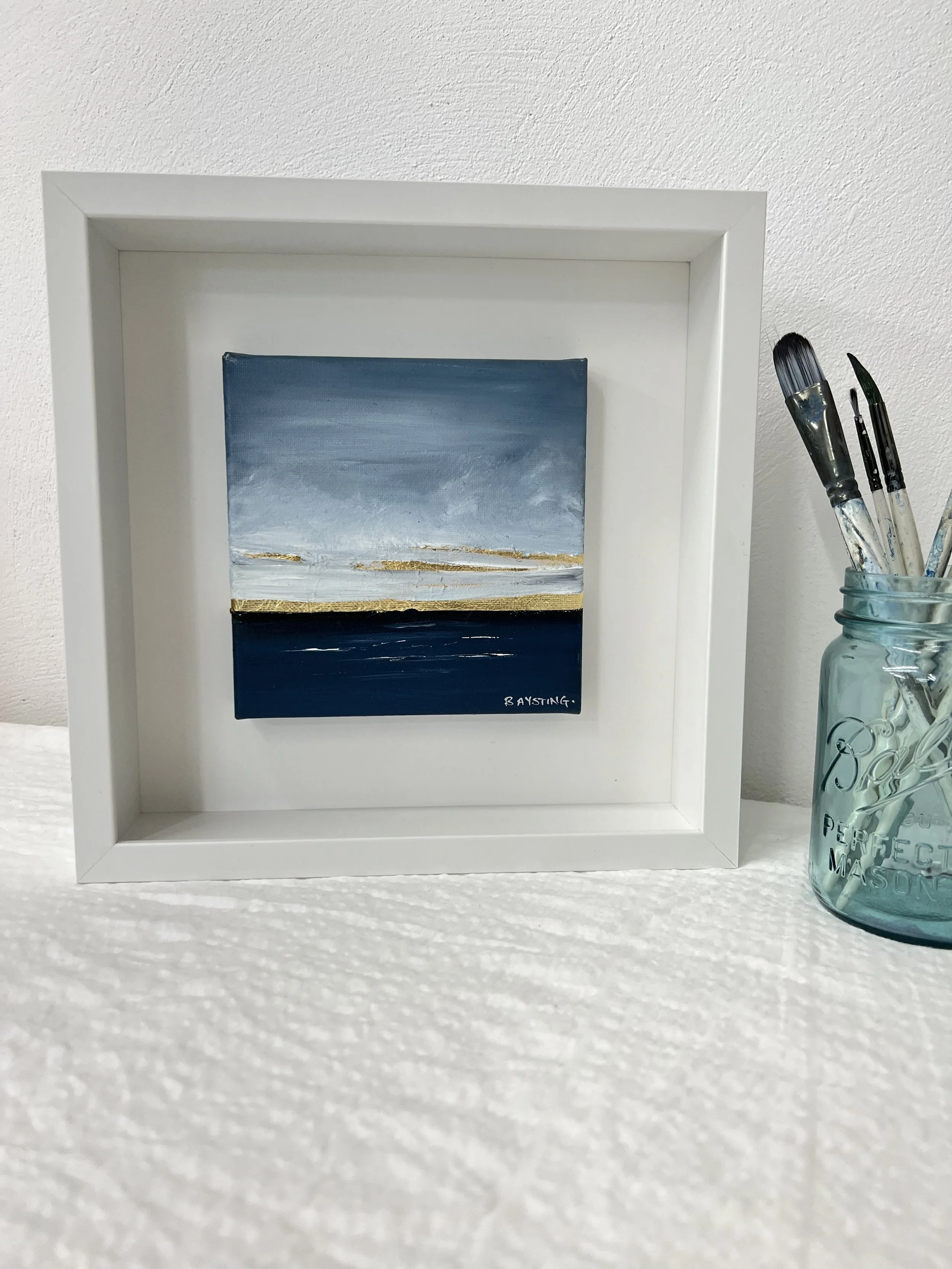 "Conspire to Ignite..." - original framed painting
