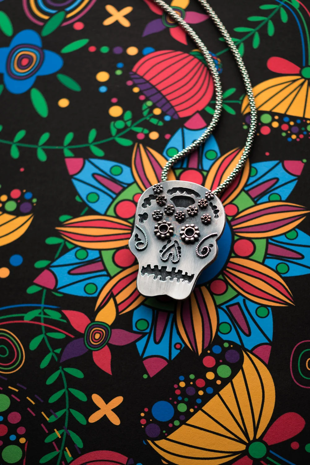 Day of the Dead themed DVD cover