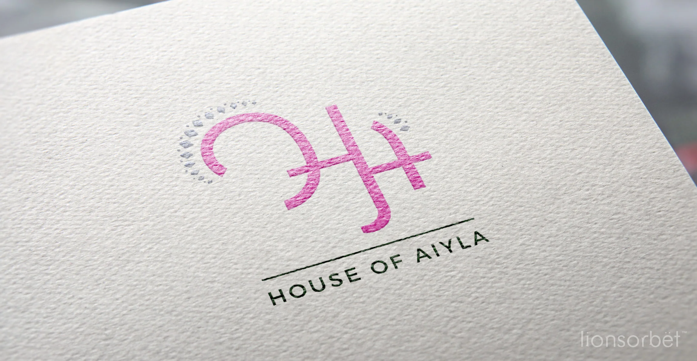 Final Logo/Brand Design featuring indian inspired elements