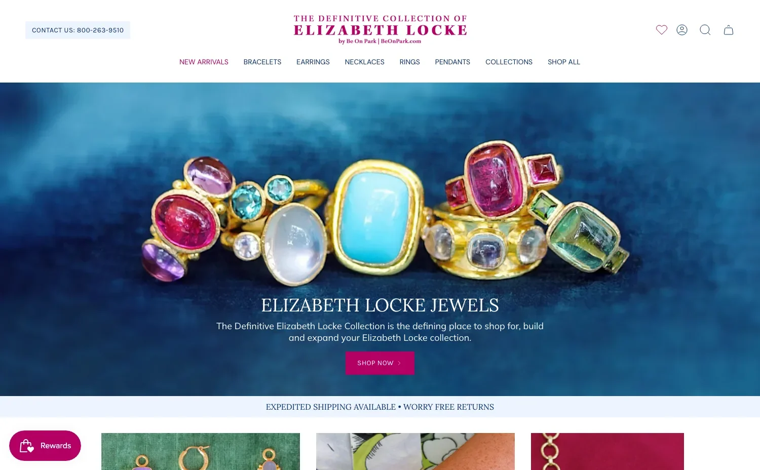The definitive Jewelry Website Design