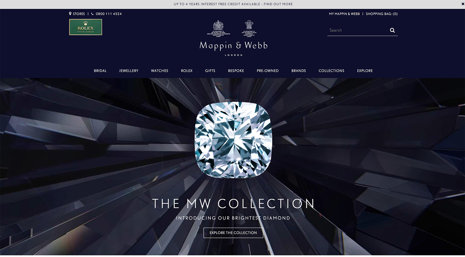 The Best Jewellery Website Designs 17 Top Inspiration For Your Jewellery Website Lionsorbet Website Design Product Marketing