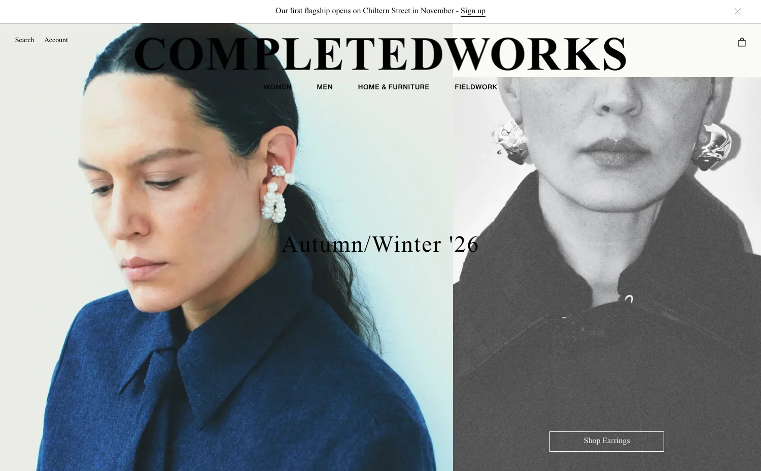 completed works jewelry Website Design