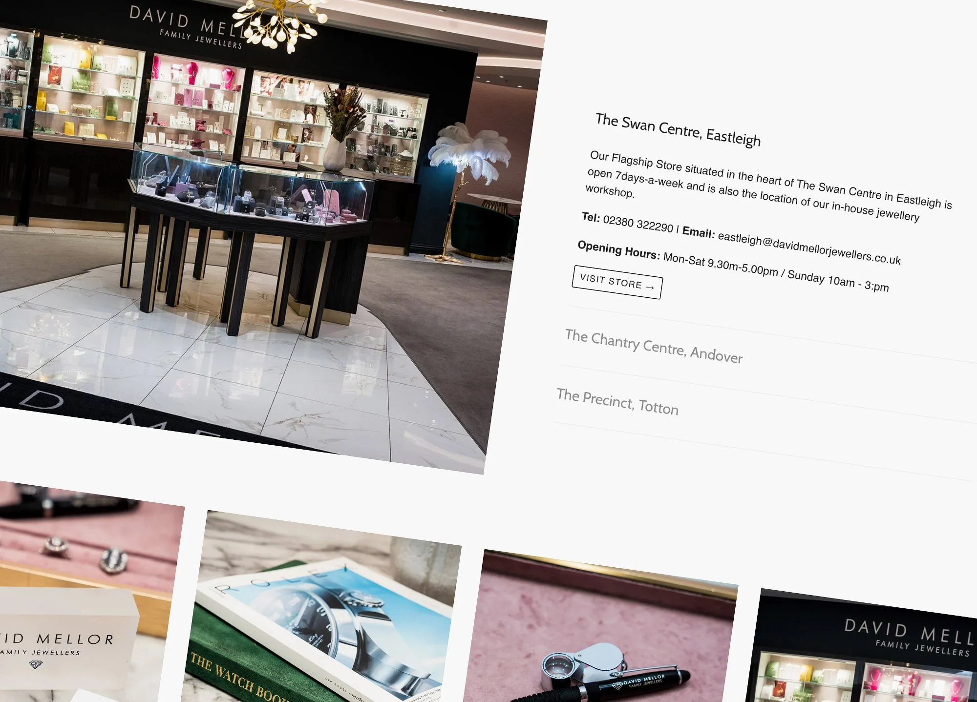 David mellor jewellers shopify website design 1004