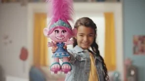 Trolls Dancing Hair Poppy