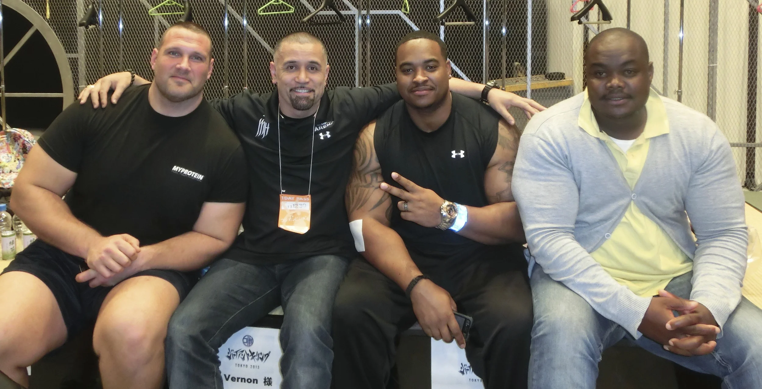 World Champion Strongmen from each continent