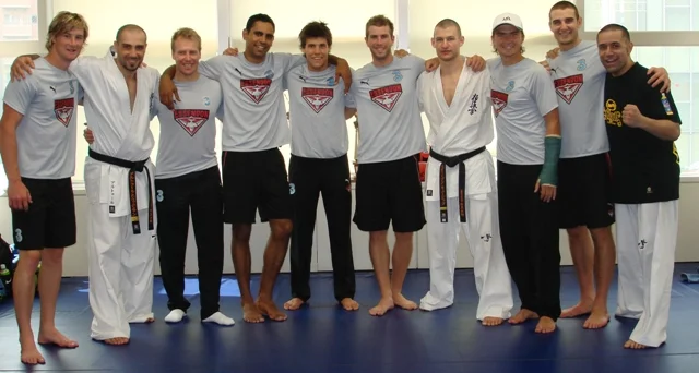 Essedon AFL tour.JPG