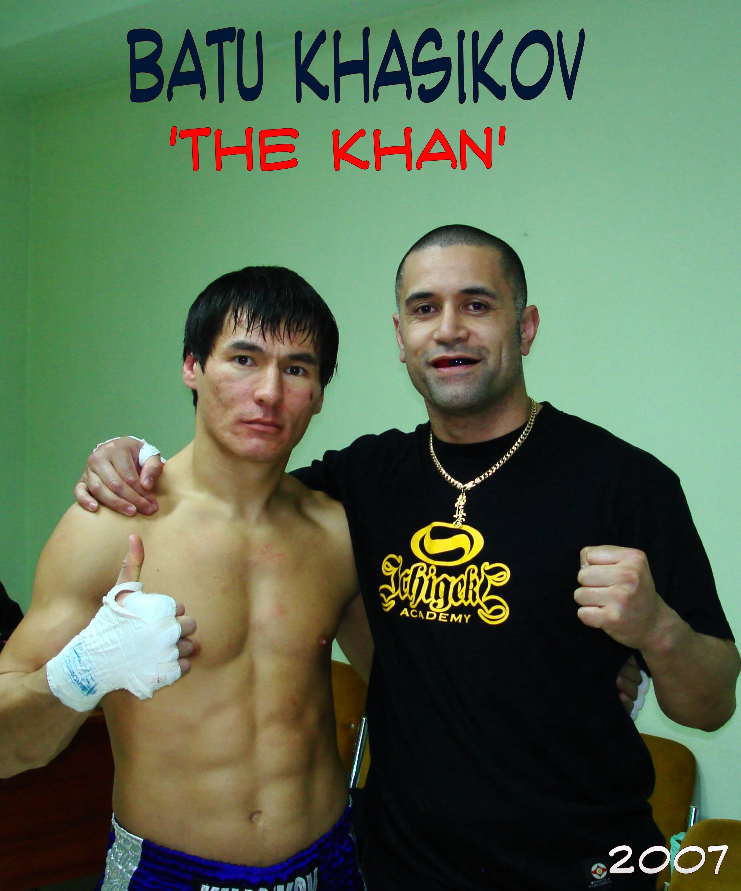  My Kyokushin Brother Batu fighting in Bulgaria 