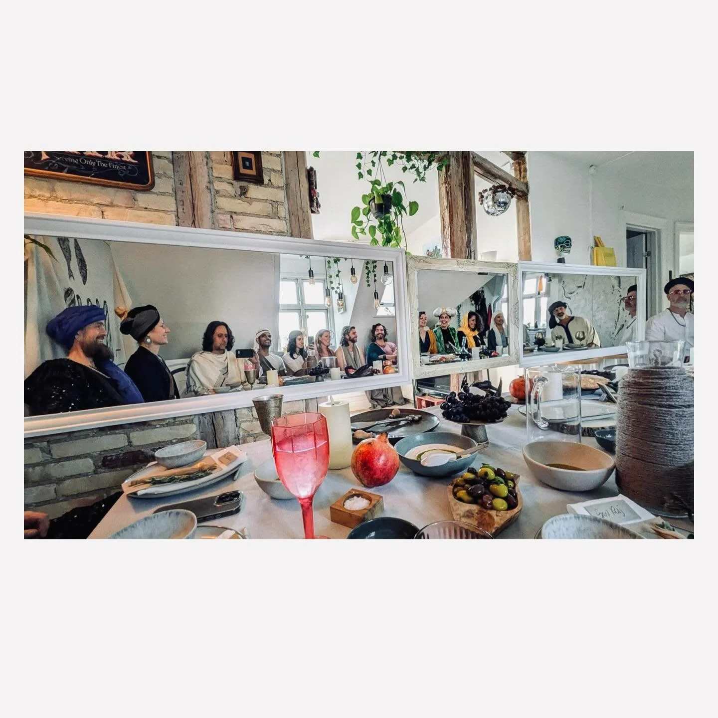 The Last Supper : Part 1/3

📜Once upon a Thursday&hellip; somewhere between scripture and supper, a story was set in motion.

I became Andreea Magdalena👰🏻&zwj;♀️, and together with my beloved Alex Christ🧔🏻&zwj;♀️, we invited our disciples to the