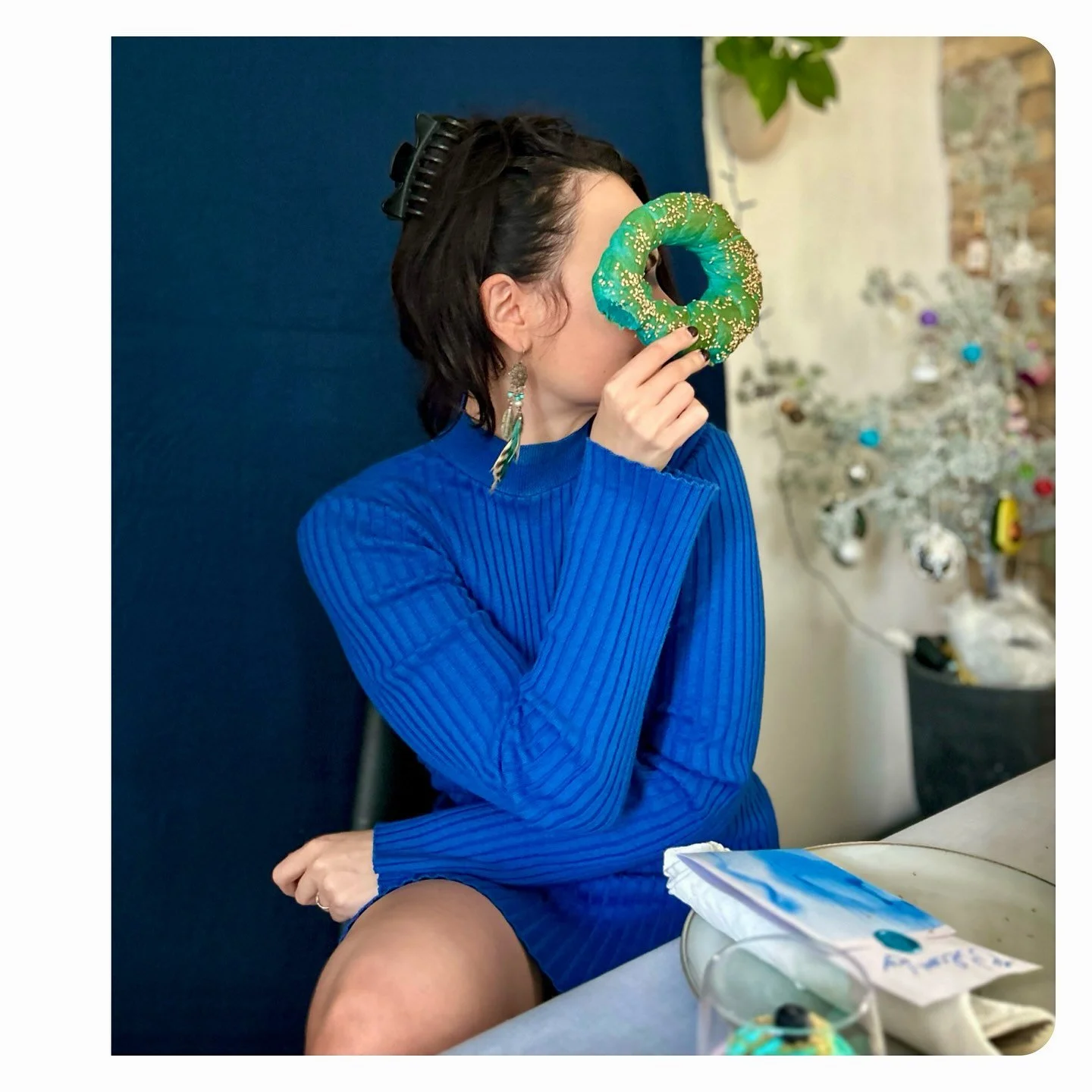 🌊 Part 2: The Color Blue &ndash; Strange, Sacred, and Rare

The more I immersed myself in this idea of a Blue Blue Brunch, the more I started realizing just how peculiar the color blue really is.

It&rsquo;s this contradiction&mdash;everywhere and n