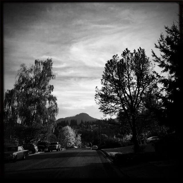Looking south, towards Spencer's Butte