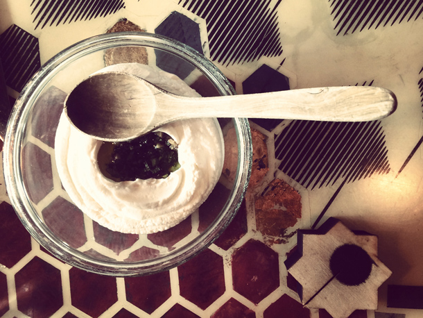 The labneh from Mamnoon. Everything on the menu was incredible!