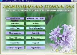 Database of essential oils that are filtered to produce the theraputic oil remedies