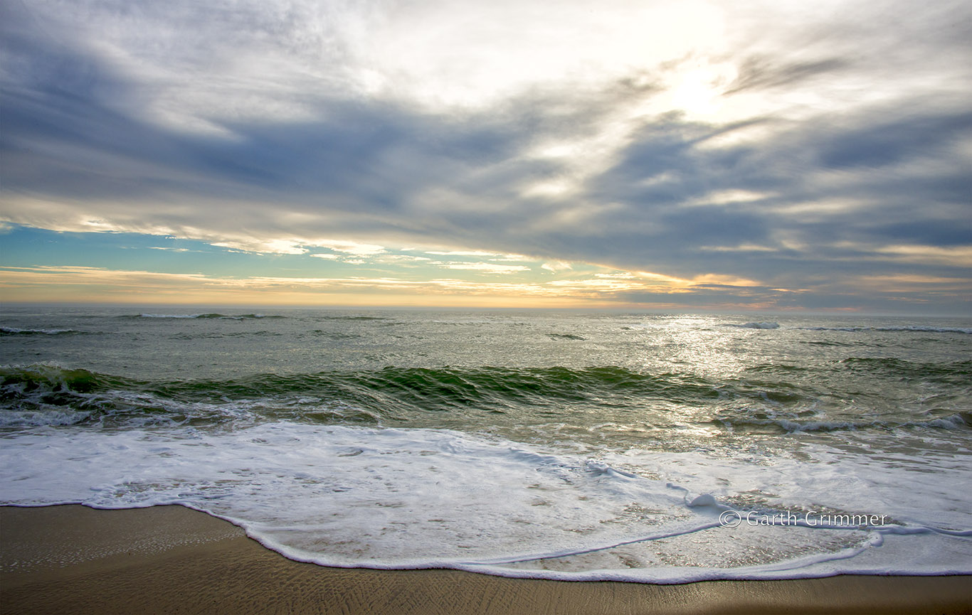 An evening on a Nantucket beach