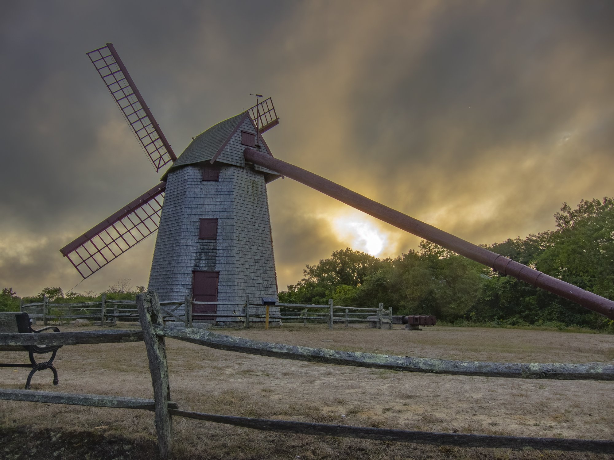 Sunset at the OLD Mill