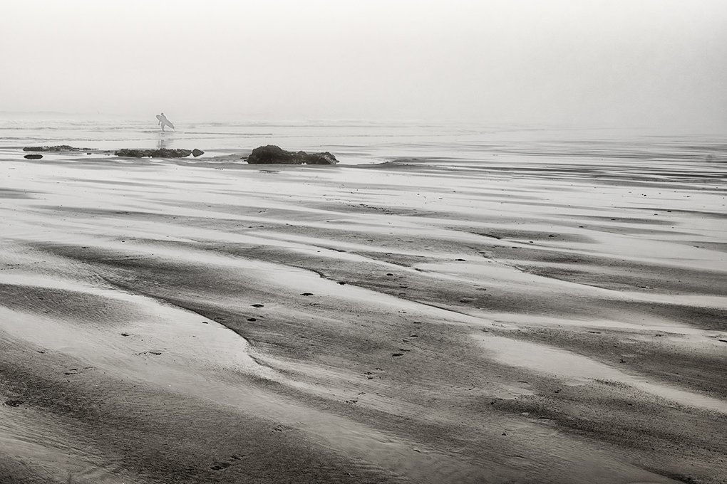 Surfing in fog