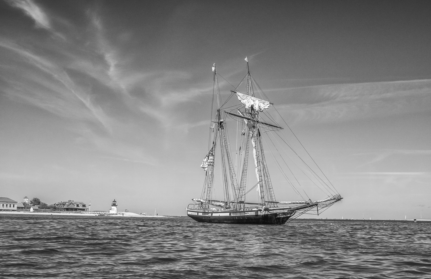 Lynx and Brant Point Lighthouse